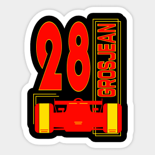 Romain Grosjean 2023 Sticker